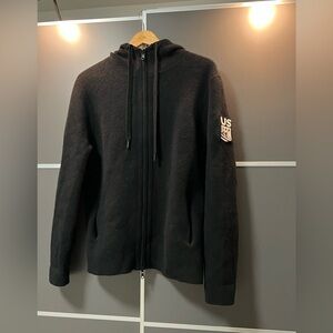 Naked Cashmere Reversible Zip Cashmere Hoddie Medium